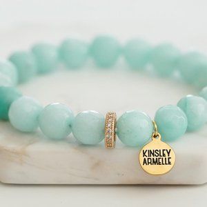 NWT! Kinsley Armelle Eternity-TEAL Bracelet